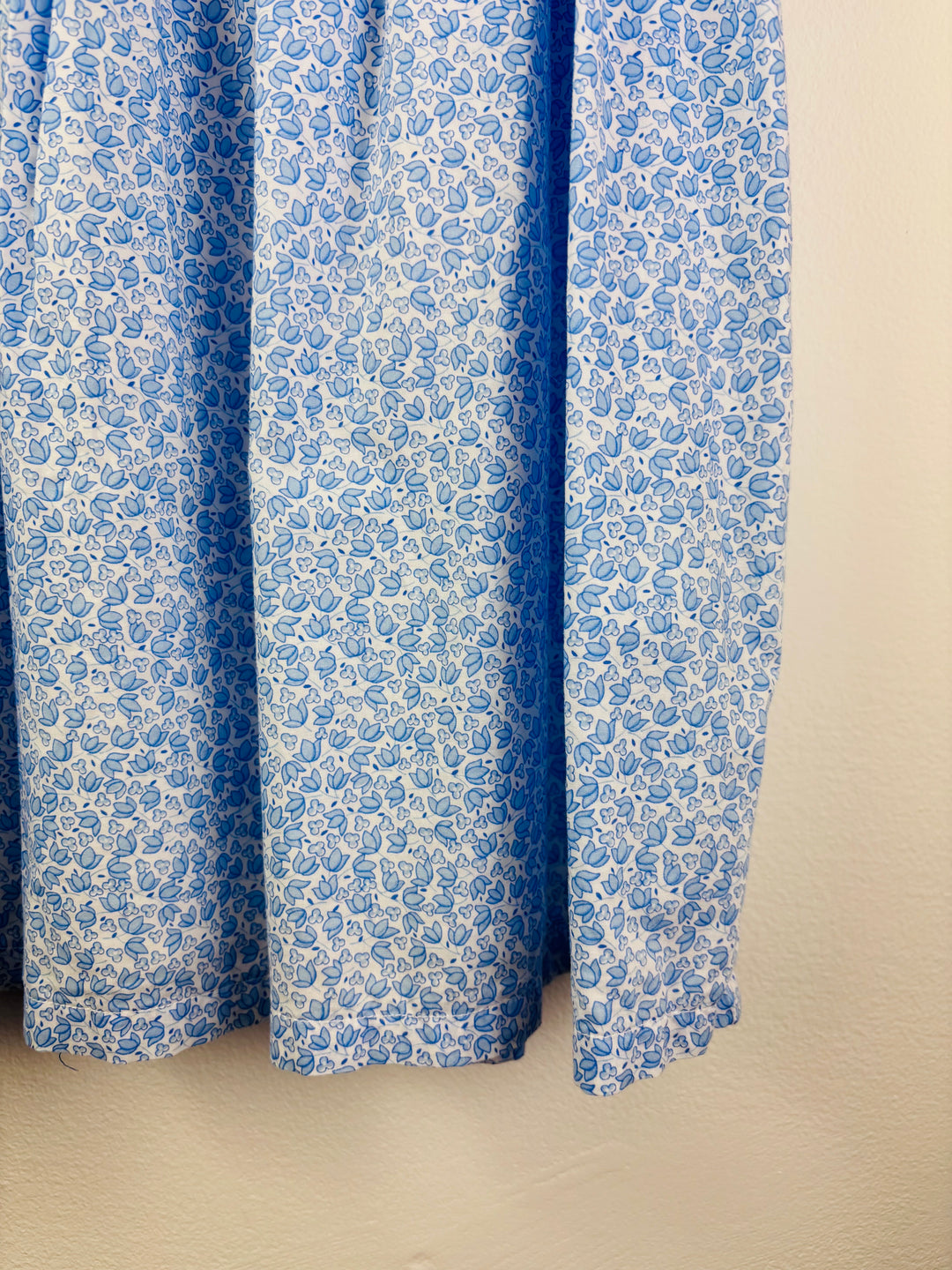 JoJo Maman Bébé Blue Smocked Floral Dress 4-5 Years