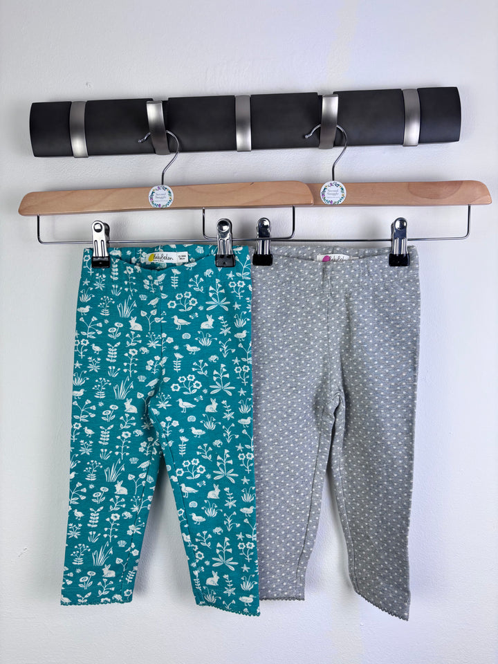 Baby Boden Printed Leggings Set 12–18 Months-Leggings-Second Snuggle Preloved