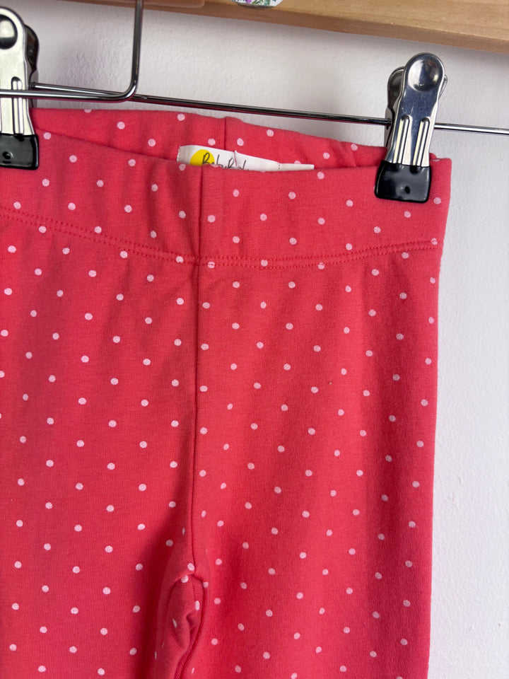 Baby Boden Floral And Pink Polka Dot Leggings Set 6-12 Months-Leggings-Second Snuggle Preloved