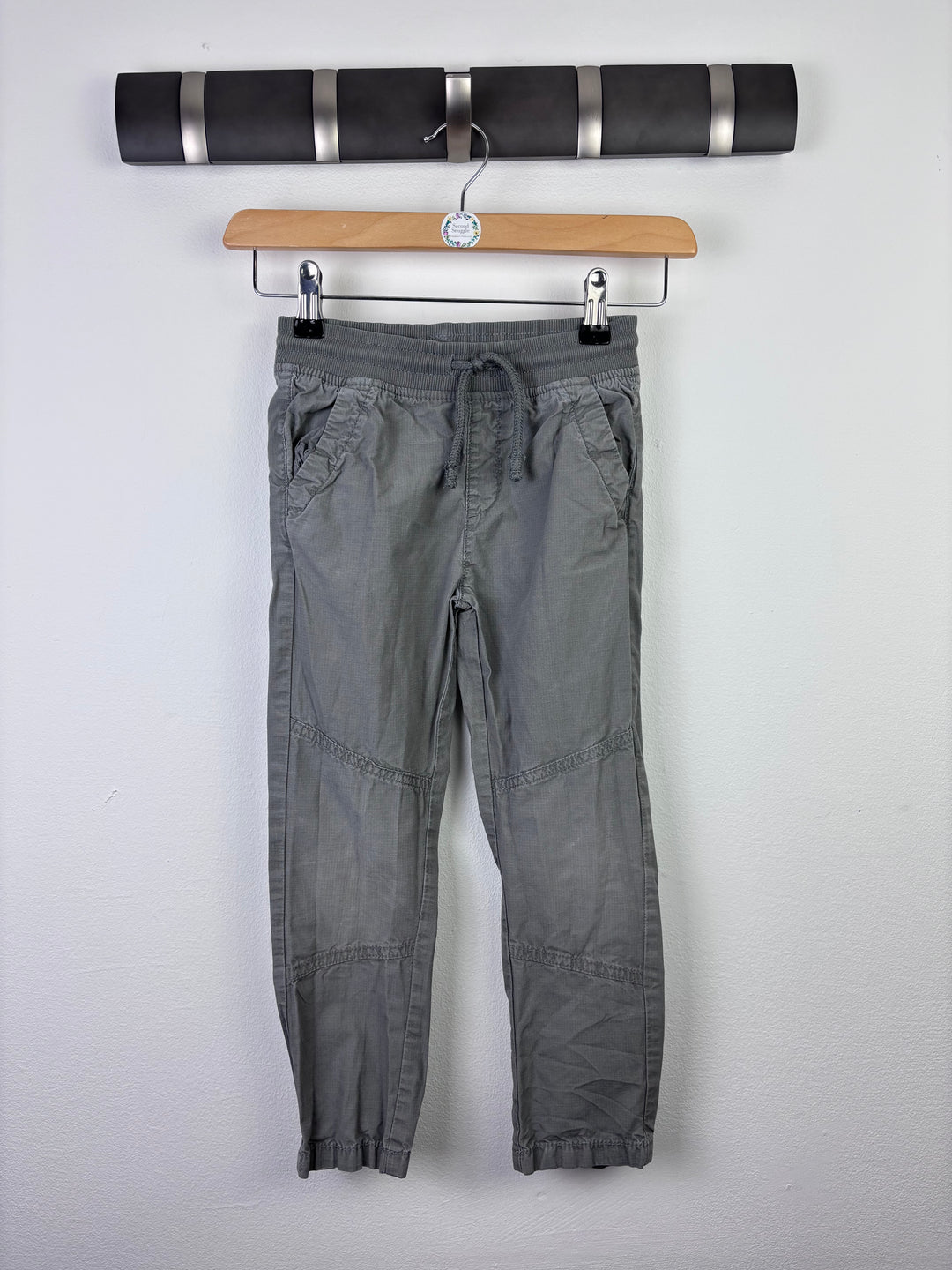 M&S Grey Jogger Style Trousers 5–6 Years-Trousers-Second Snuggle Preloved