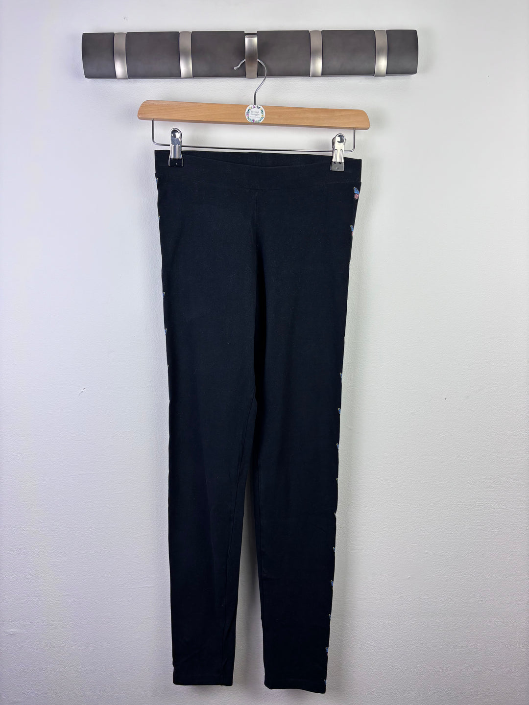 M&S Black Leggings 13–14 Years-Leggings-Second Snuggle Preloved