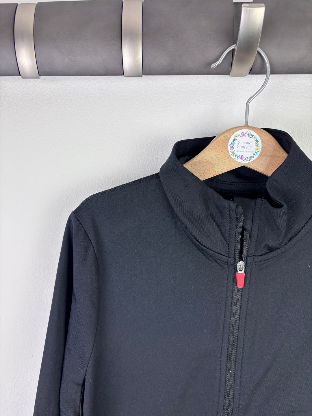 M&S Black Zip Pocket Trousers 11–12 Years-Jackets-Second Snuggle Preloved