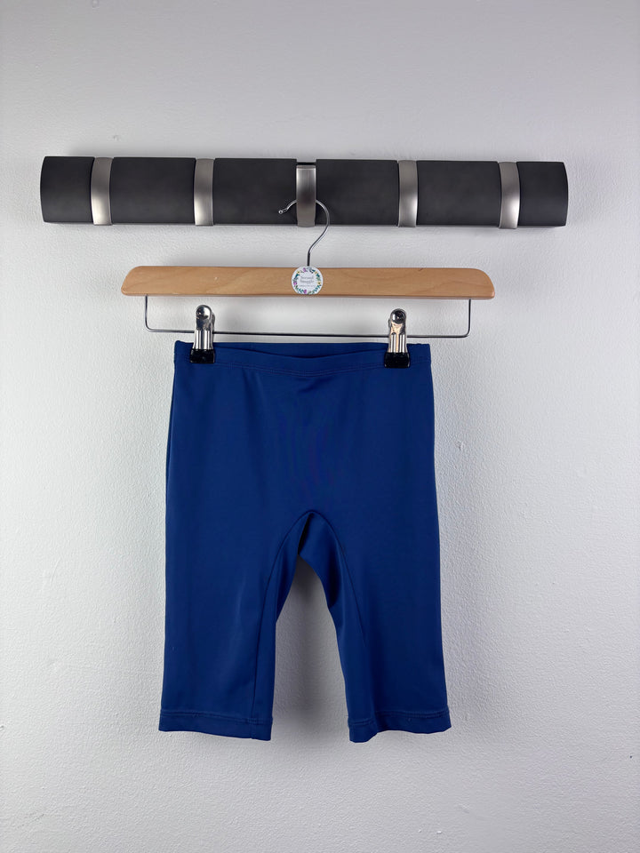 Boden Blue Swim Leggings Knee Length 3-4 Years-Swimming-Second Snuggle Preloved