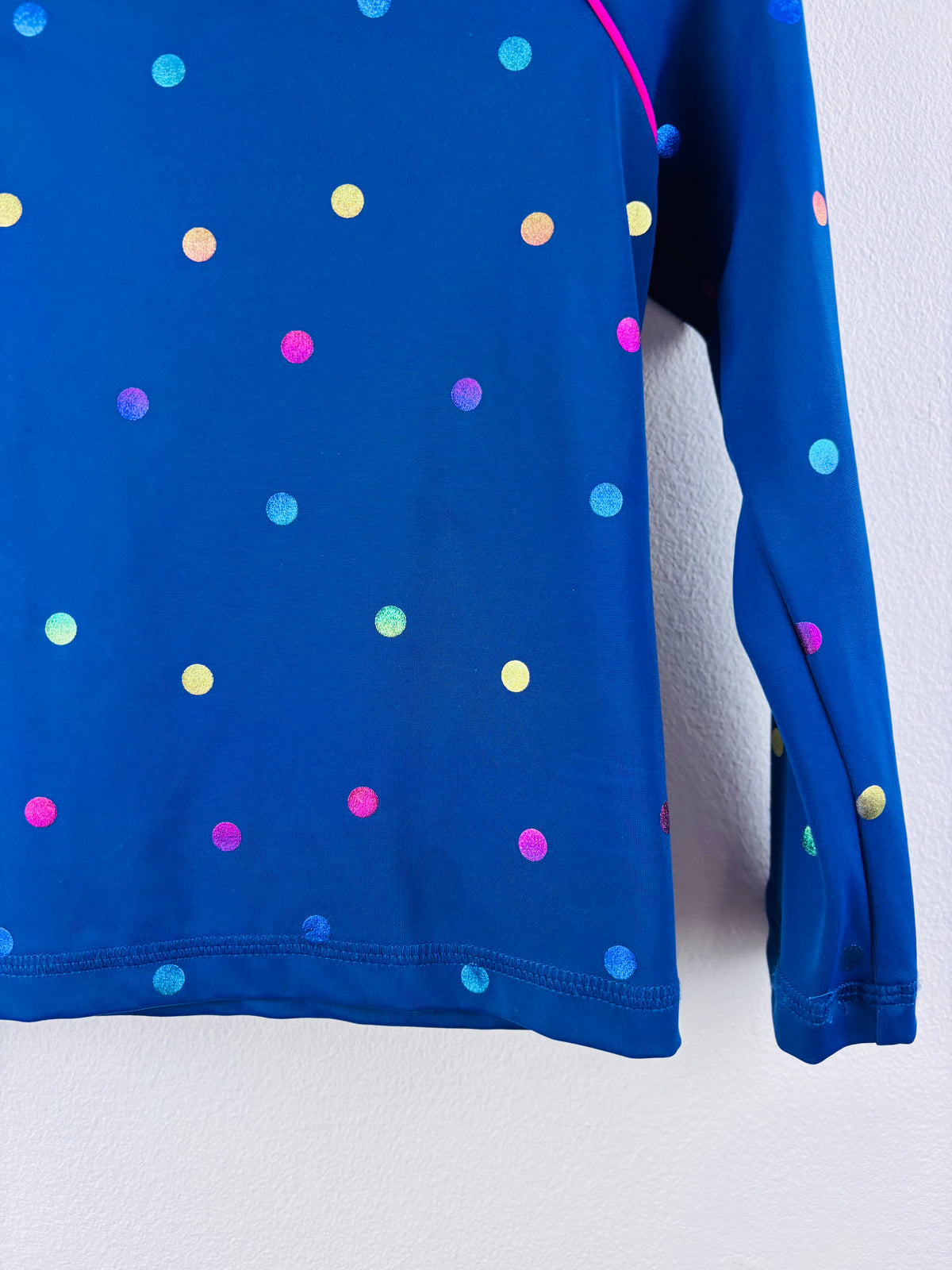 Boden Navy Spot Rash Vest Swim Top 3-4 Years-Swimming-Second Snuggle Preloved