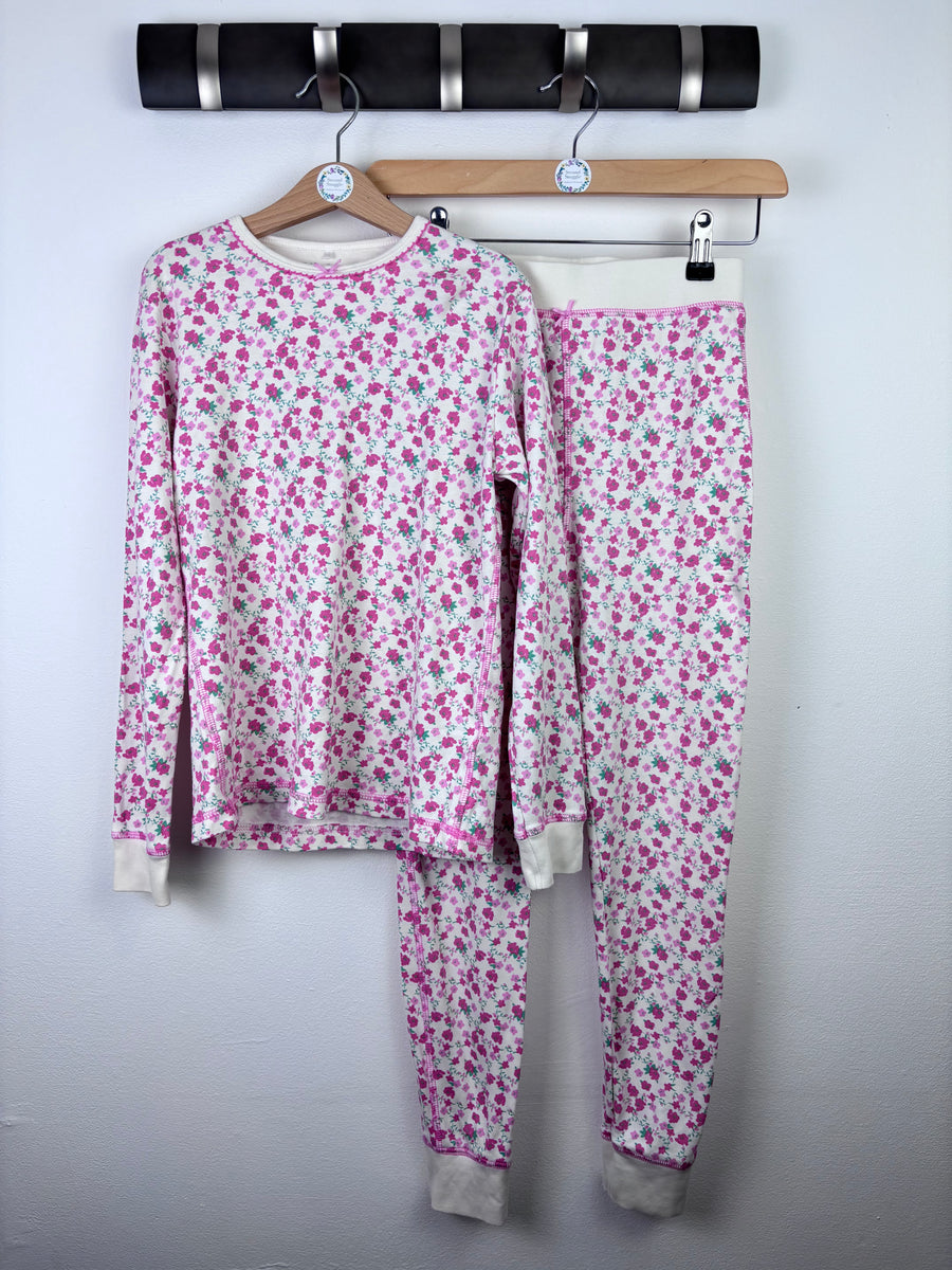 Lily & Dan Floral Pyjamas 9-10 Years-Night Wear-Second Snuggle Preloved