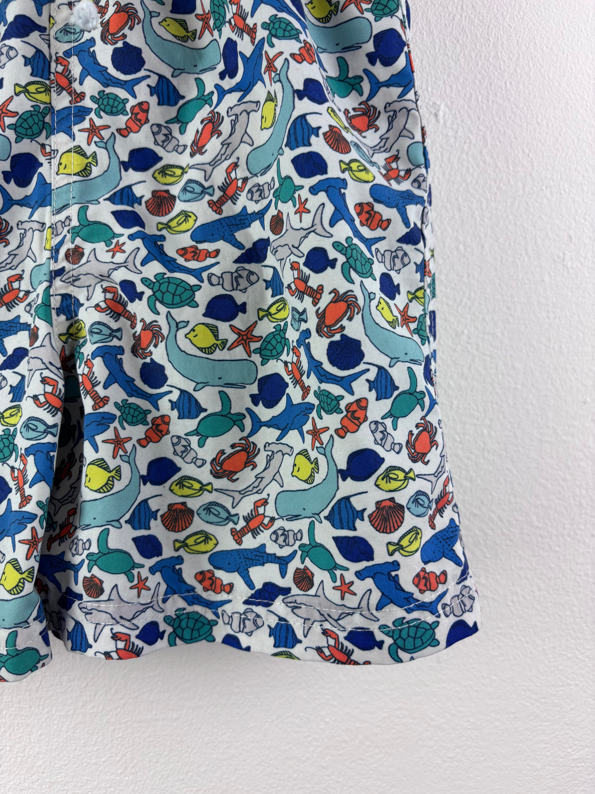Boden Sea Life Swim Shorts 5-6 Years-Swimming-Second Snuggle Preloved