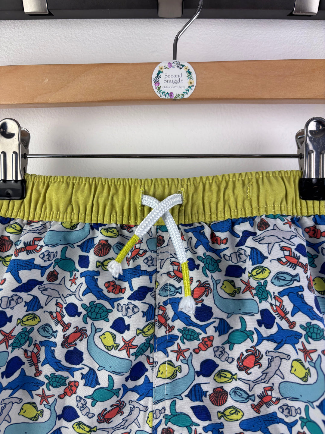 Boden Sea Life Swim Shorts 5-6 Years