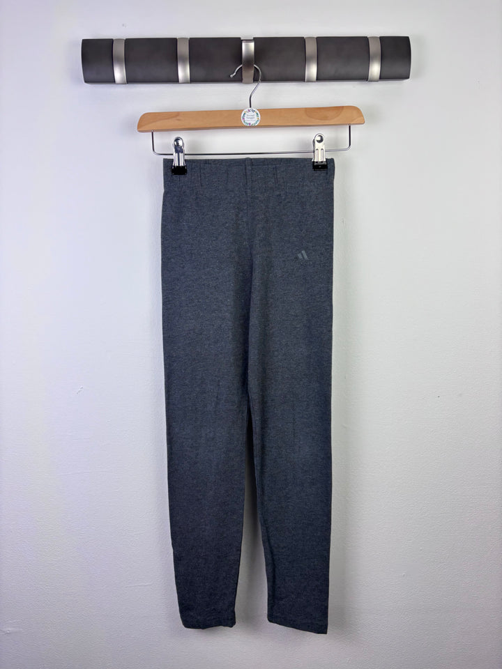 Adidas Grey Leggings 9-10 Years-Leggings-Second Snuggle Preloved