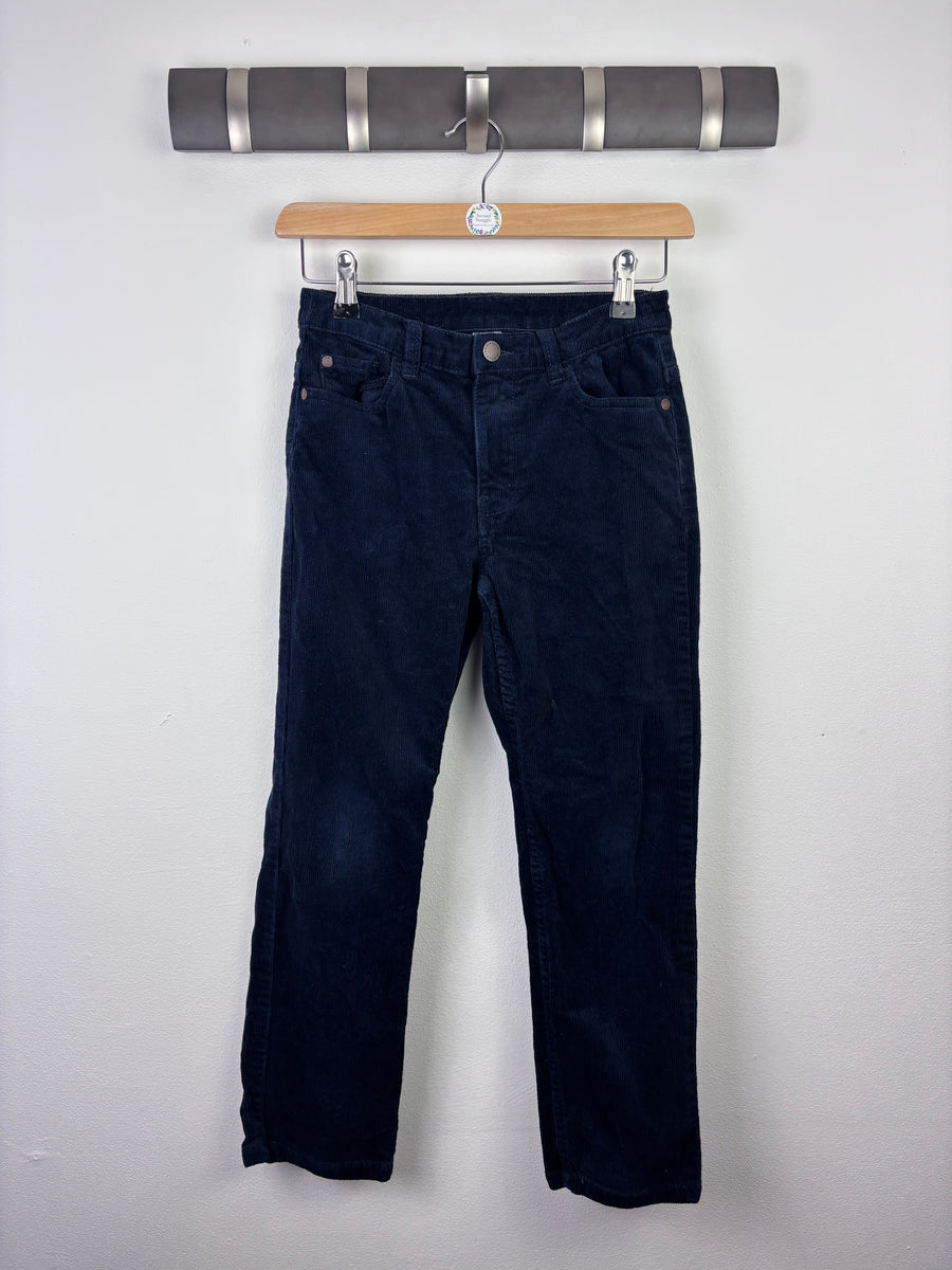 Next Black Corduroy Trousers 9 Years-Trousers-Second Snuggle Preloved