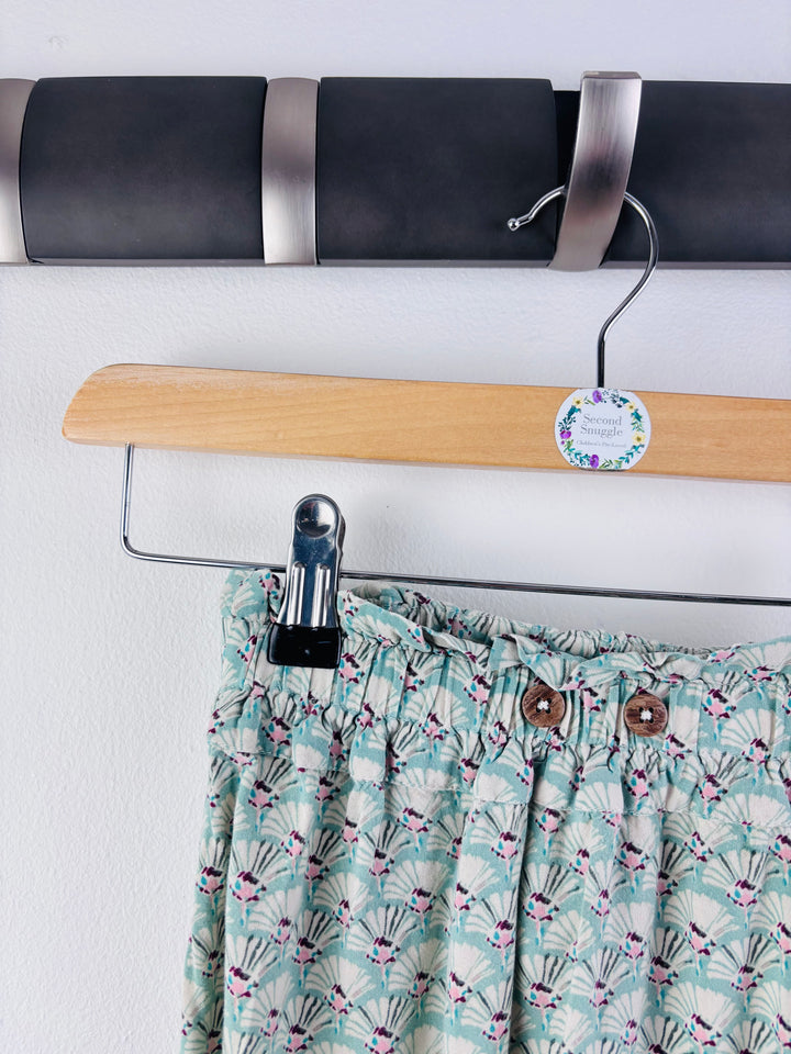 Next Mint Patterned Harem Trousers 2-3 Years-Trousers-Second Snuggle Preloved