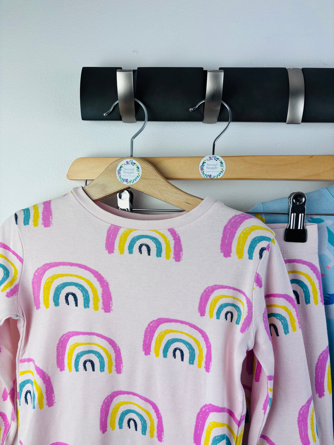 M&S Rainbow & Unicorn Pyjama Sets 2-3 Years-Night Wear-Second Snuggle Preloved