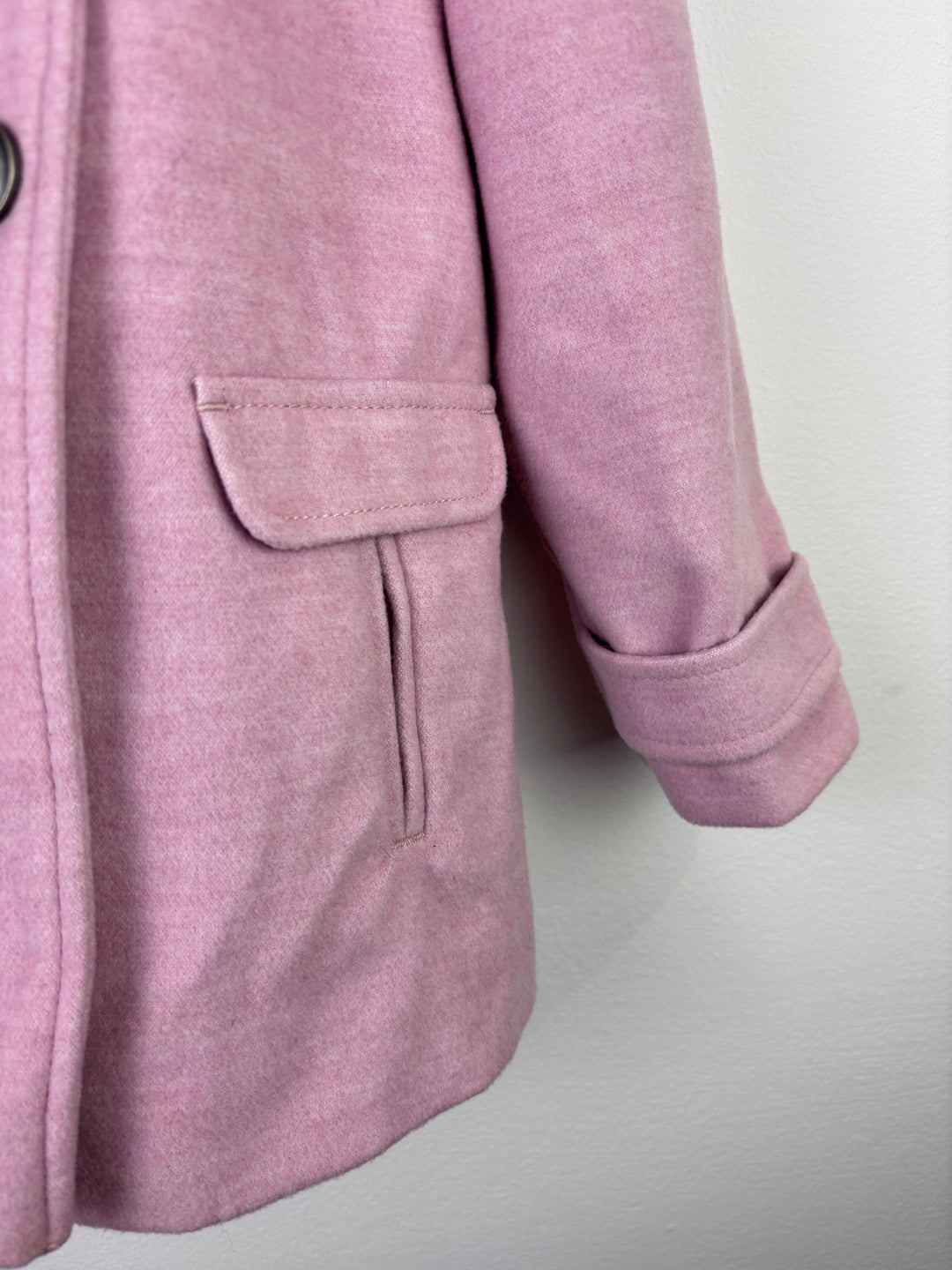 Next Pink Hooded Coat 5–6 Years