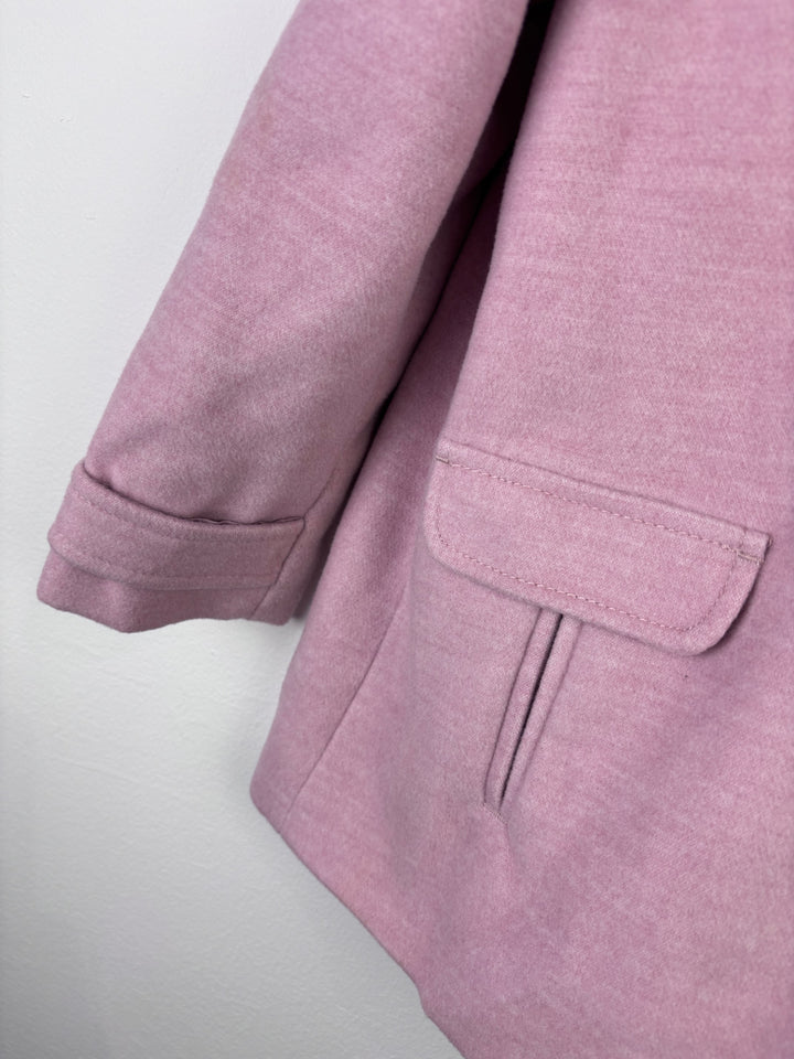 Next Pink Hooded Coat 5–6 Years