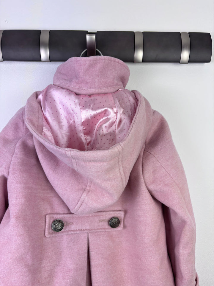 Next Pink Hooded Coat 5–6 Years