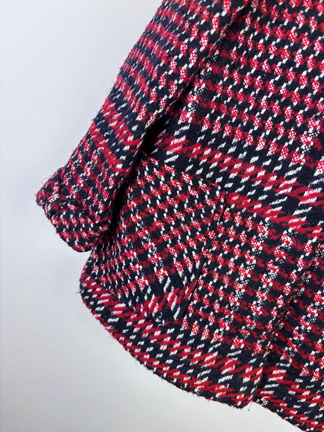 Next Red Check Coat Fleece Lined 5–6 Years