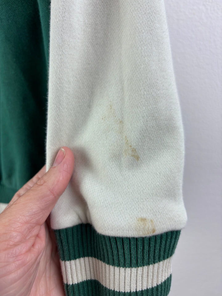 Next Green Varsity Jacket with Badges 4-5 Years-Jackets-Second Snuggle Preloved