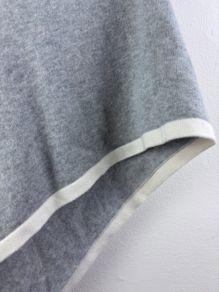 The Little White Company Grey Hooded Poncho 3-4 Years-Ponchos-Second Snuggle Preloved