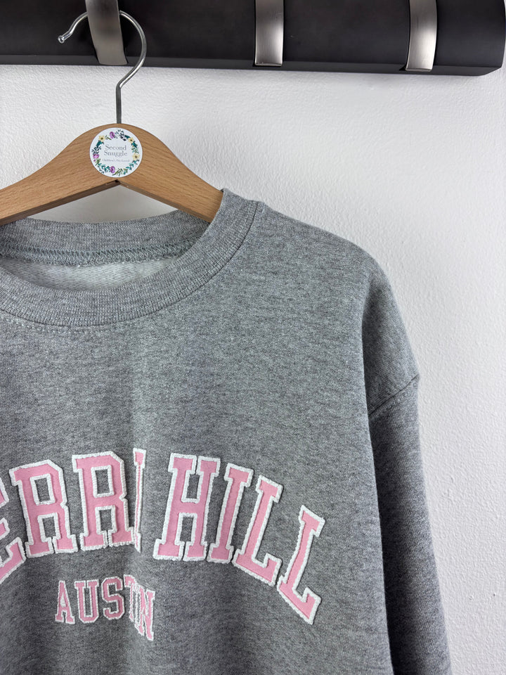 Sherri Hill Grey Austin Sweatshirt Medium (Approx 10-12 Years)