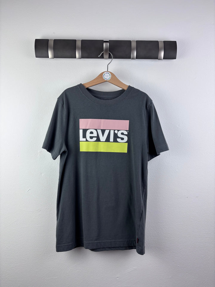 Levi’s Dark Grey Logo T-Shirt 11-12 Years