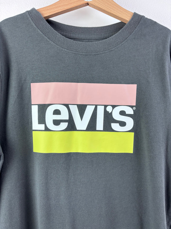 Levi’s Dark Grey Logo T-Shirt 11-12 Years