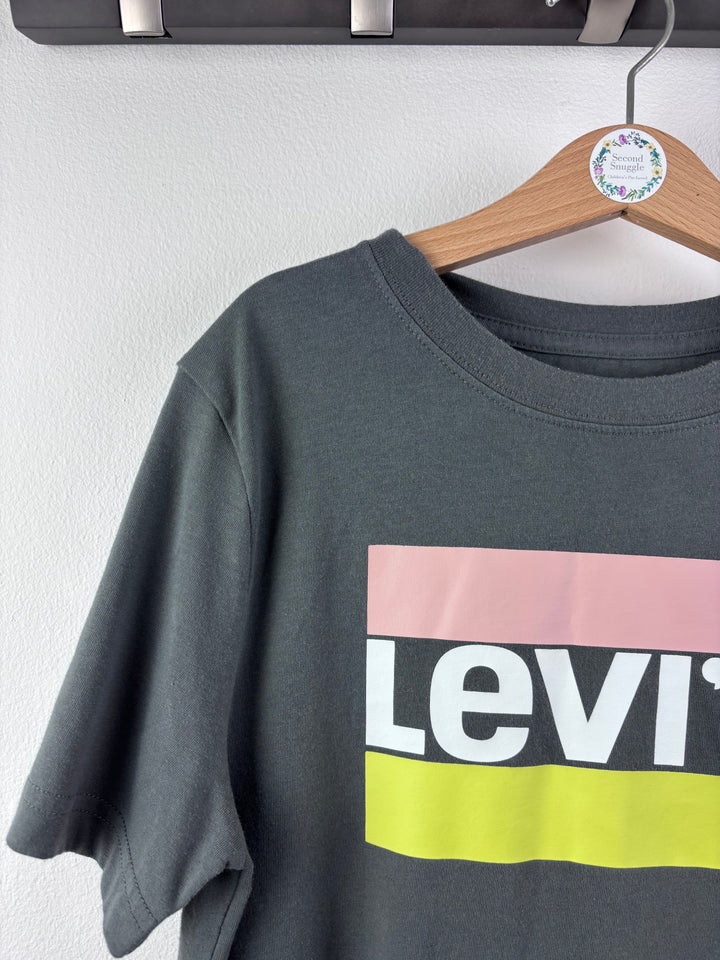 Levi’s Dark Grey Logo T-Shirt 11-12 Years