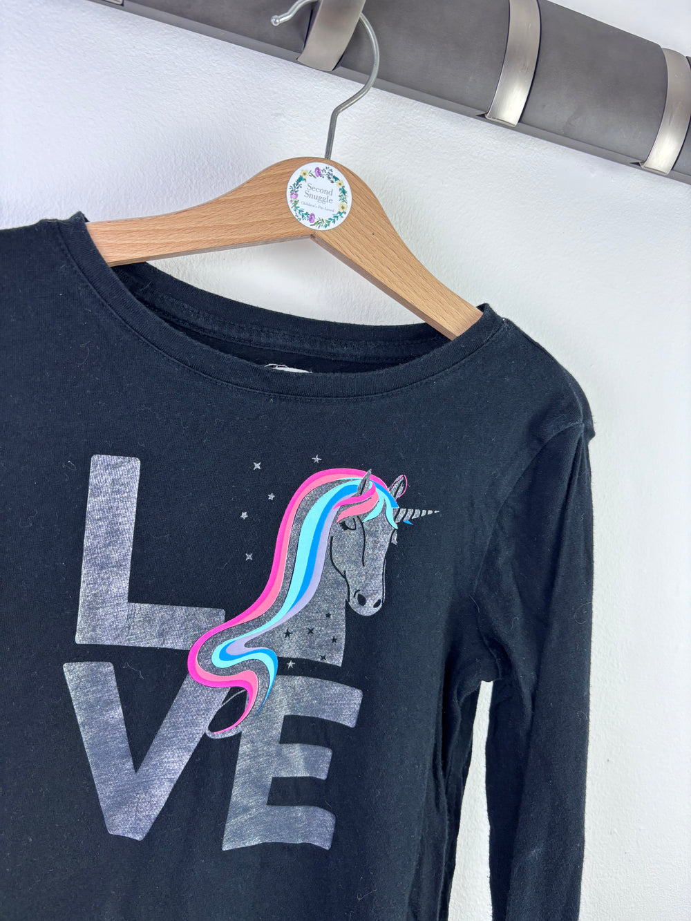 Gap Unicorn Love Long Sleeve Top 5 Years-Tops-Second Snuggle Preloved