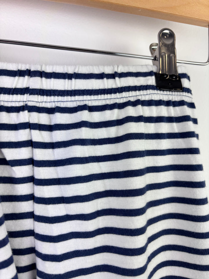 M&S Stripe Pyjama Set 6-7 Years-Night Wear-Second Snuggle Preloved