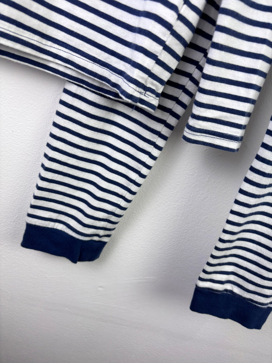 M&S Stripe Pyjama Set 6-7 Years-Night Wear-Second Snuggle Preloved