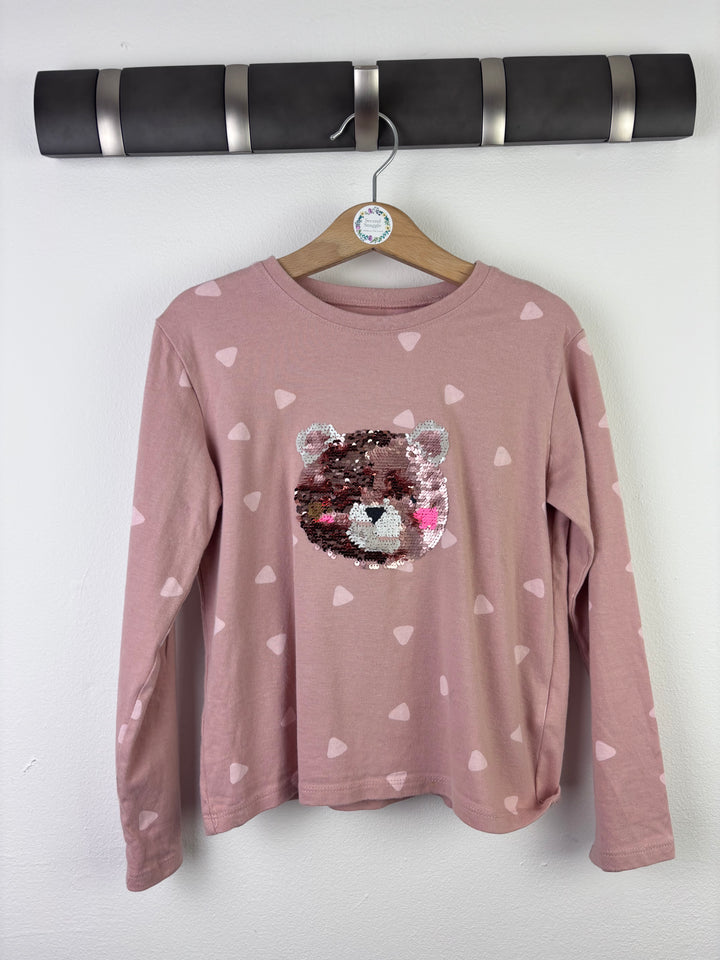Next Sequin Bear Top 5-6 Years-Tops-Second Snuggle Preloved