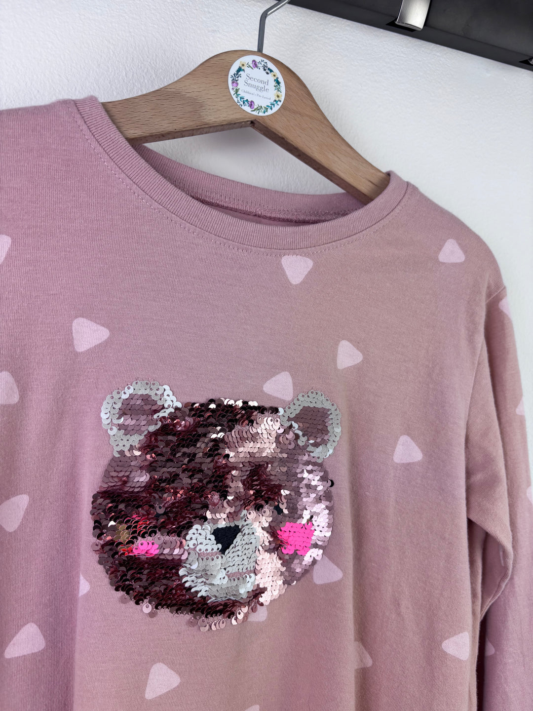Next Sequin Bear Top 5-6 Years-Tops-Second Snuggle Preloved
