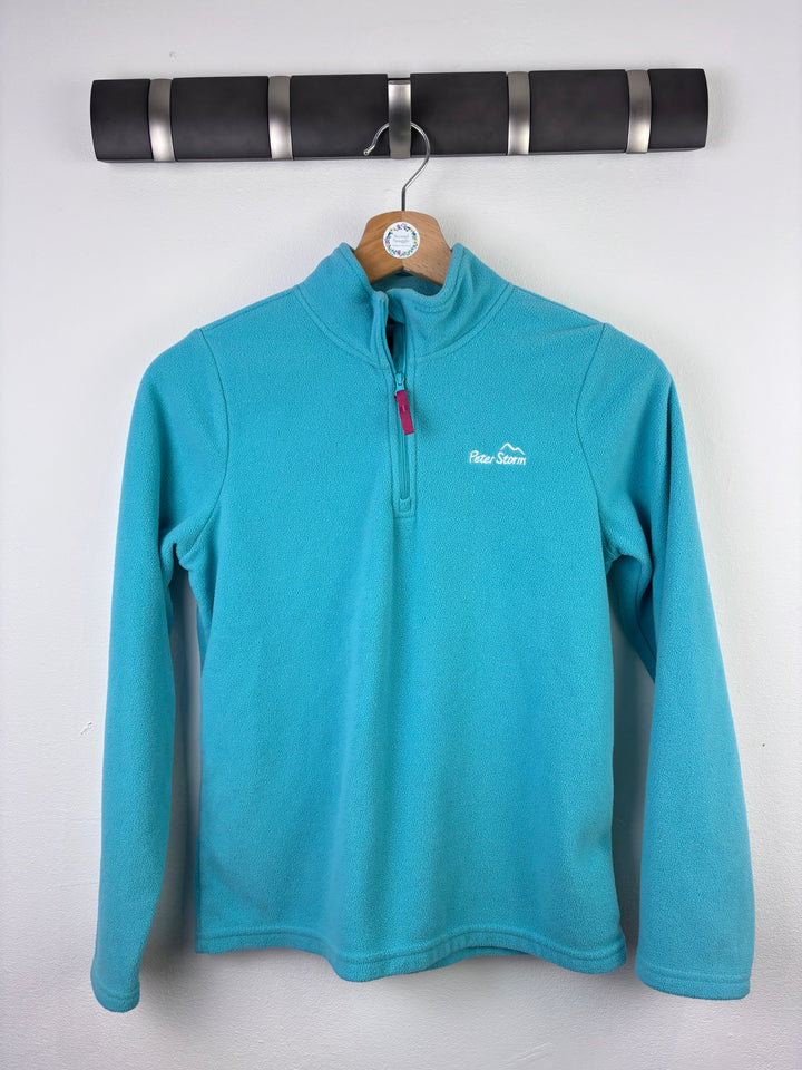 Peter Storm Blue Fleece Top 11-12 Years-Fleeces-Second Snuggle Preloved