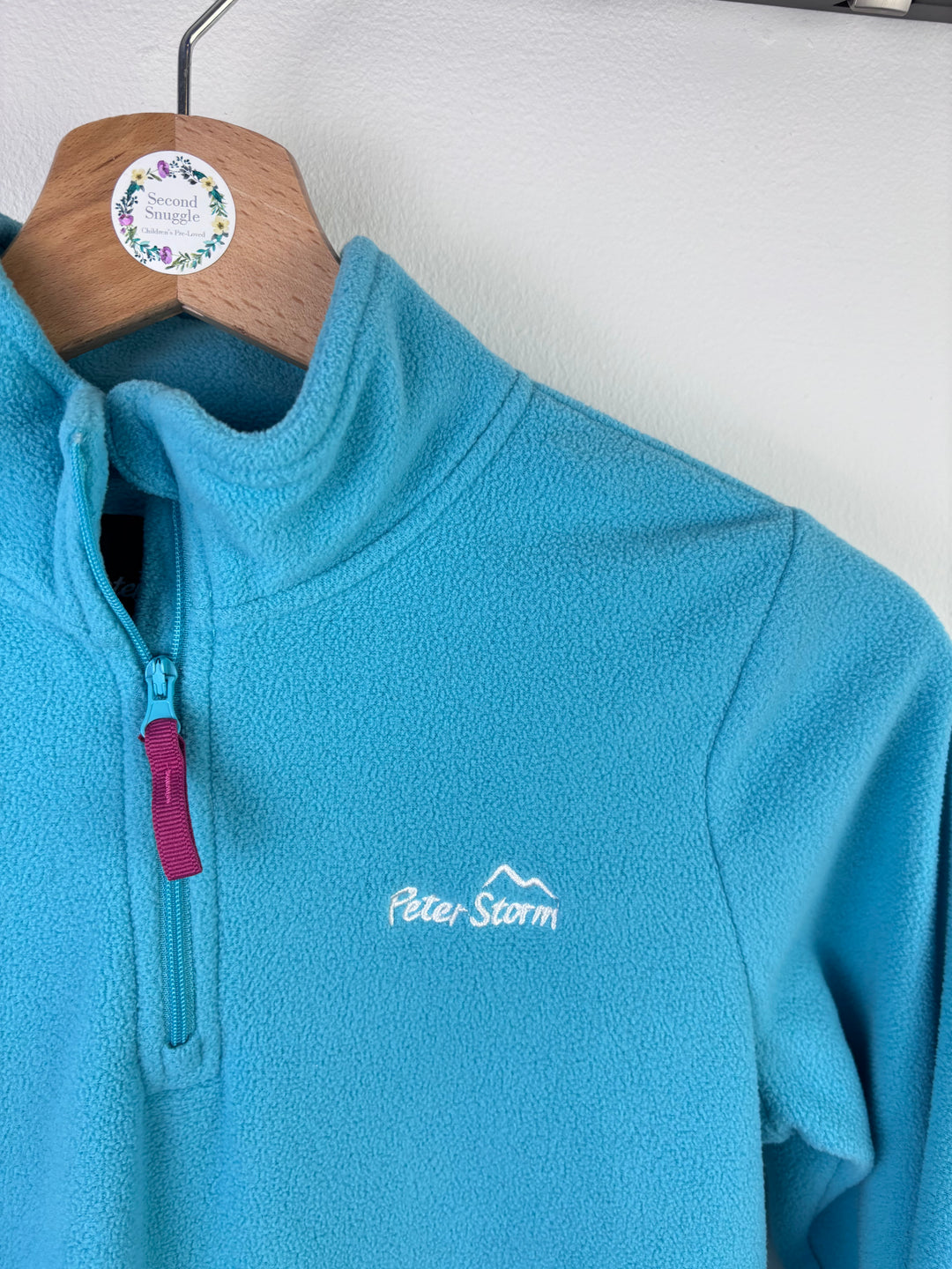 Peter Storm Blue Fleece Top 11-12 Years-Fleeces-Second Snuggle Preloved