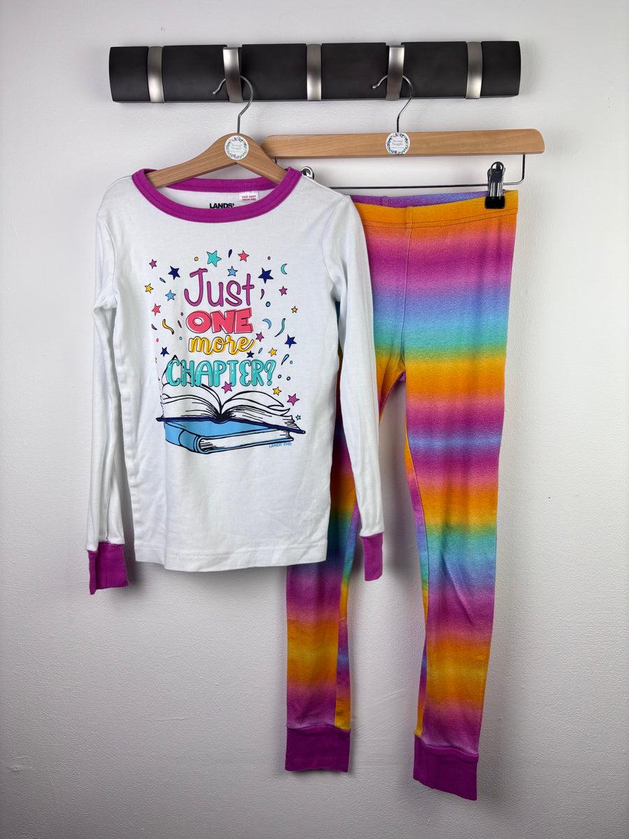 Lands End Book Pyjama Set 10 Years-Night Wear-Second Snuggle Preloved