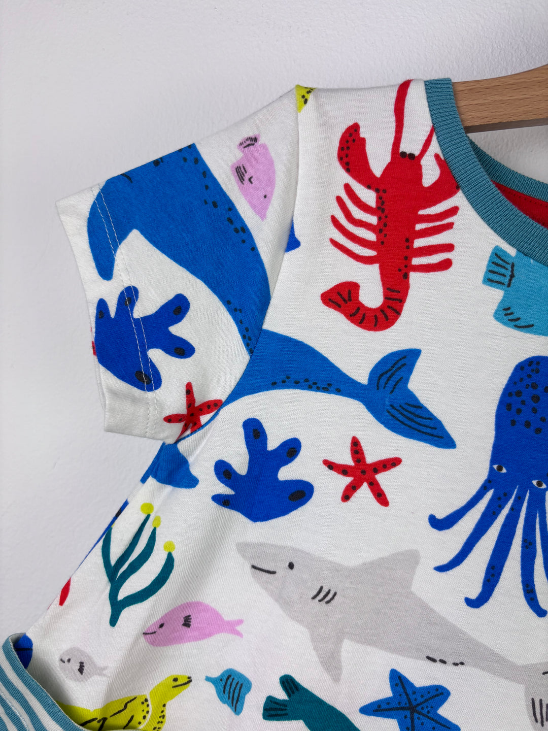 Boden Under the Sea Print Dress 4–5 Years-Dresses-Second Snuggle Preloved