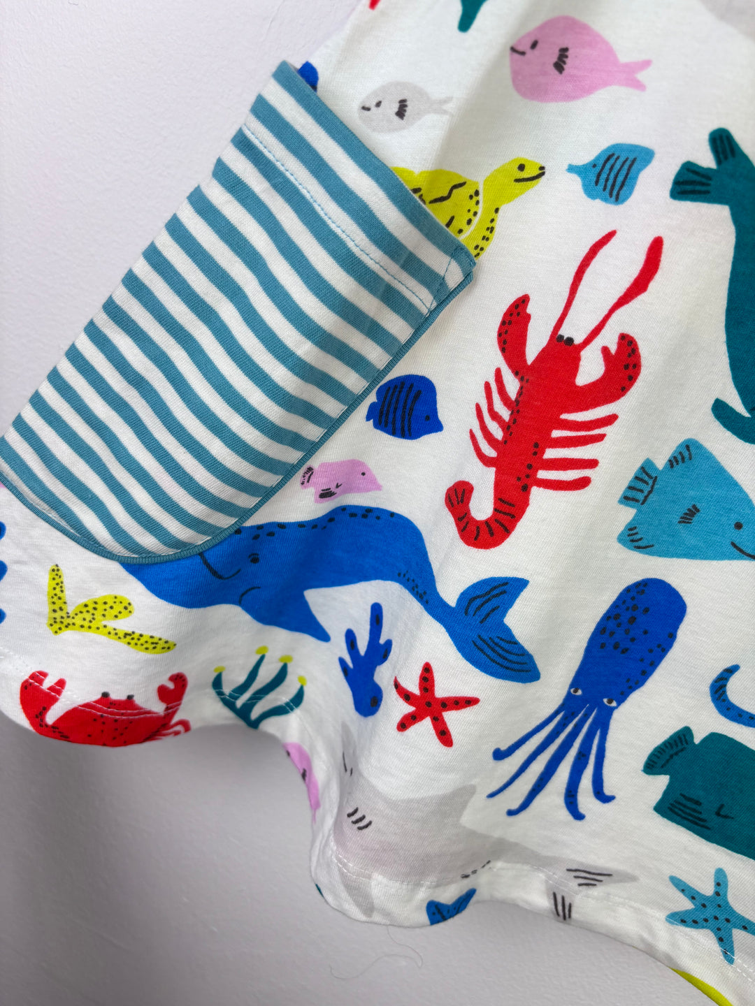 Boden Under the Sea Print Dress 4–5 Years-Dresses-Second Snuggle Preloved