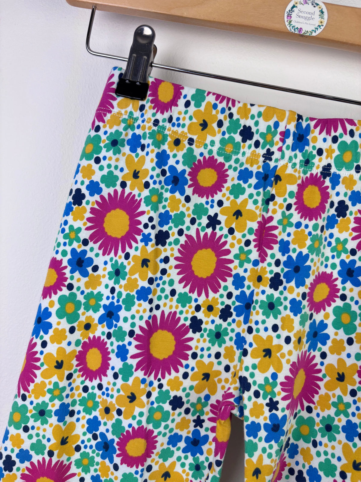 Kite Floral Print 3/4 Leggings 9 Years-Leggings-Second Snuggle Preloved