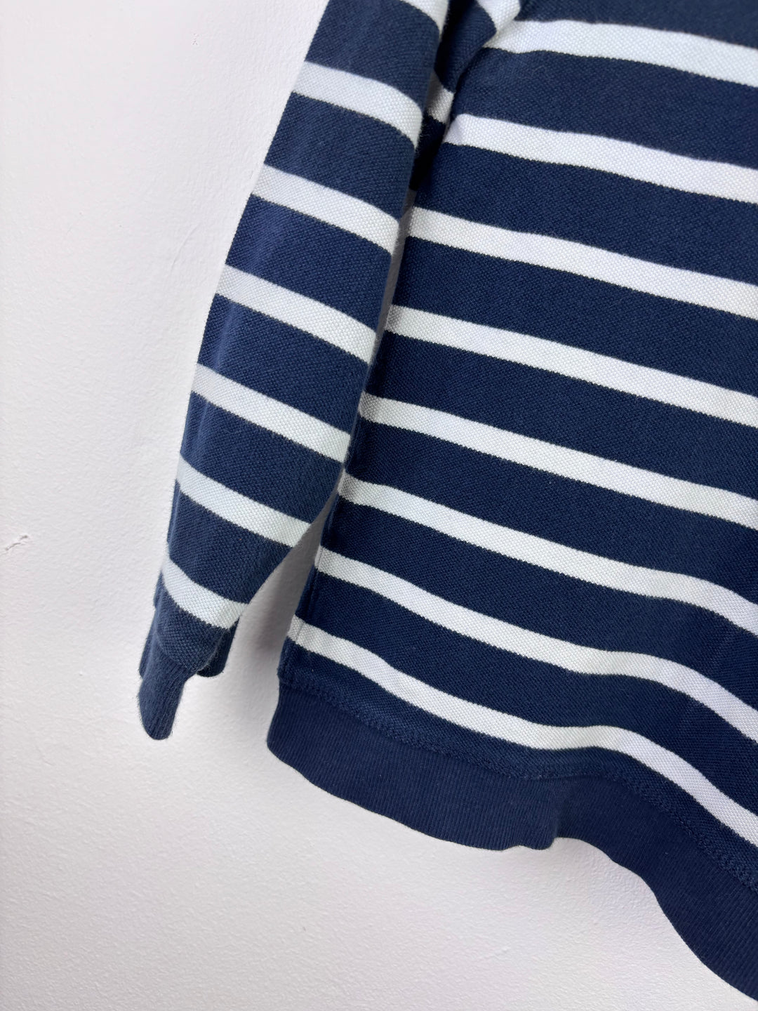 M&S Navy and White Stripe Jumper 5–6 Years-Tops-Second Snuggle Preloved