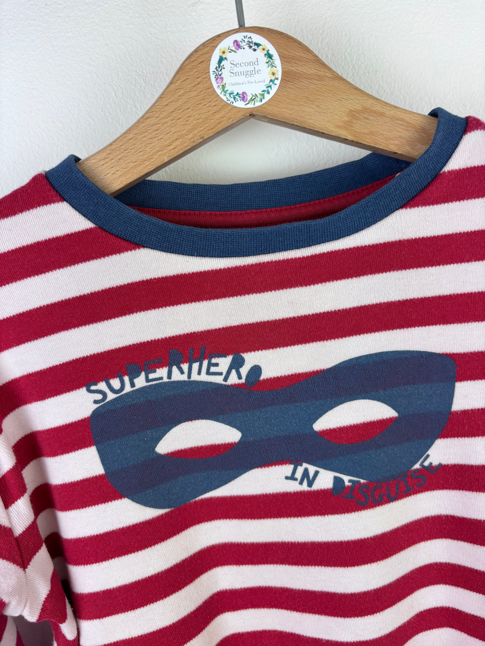 Kite Red and White Stripe Long Sleeve Top 5 Years-Tops-Second Snuggle Preloved