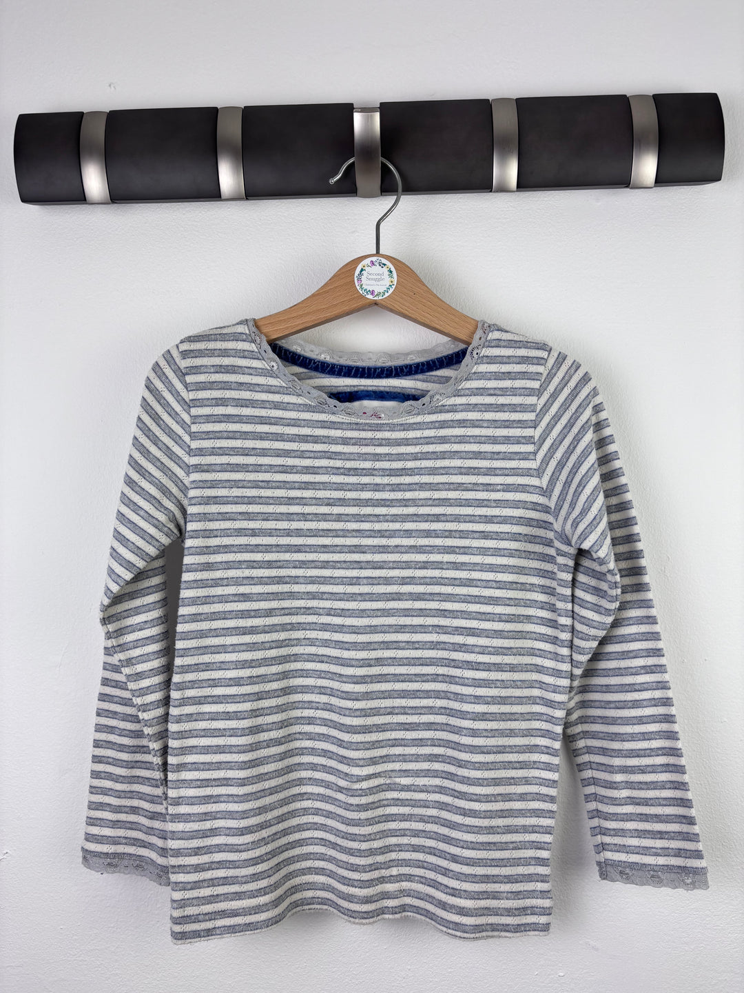 Boden Stripe Long Sleeve Top 5–6 Years-Tops-Second Snuggle Preloved