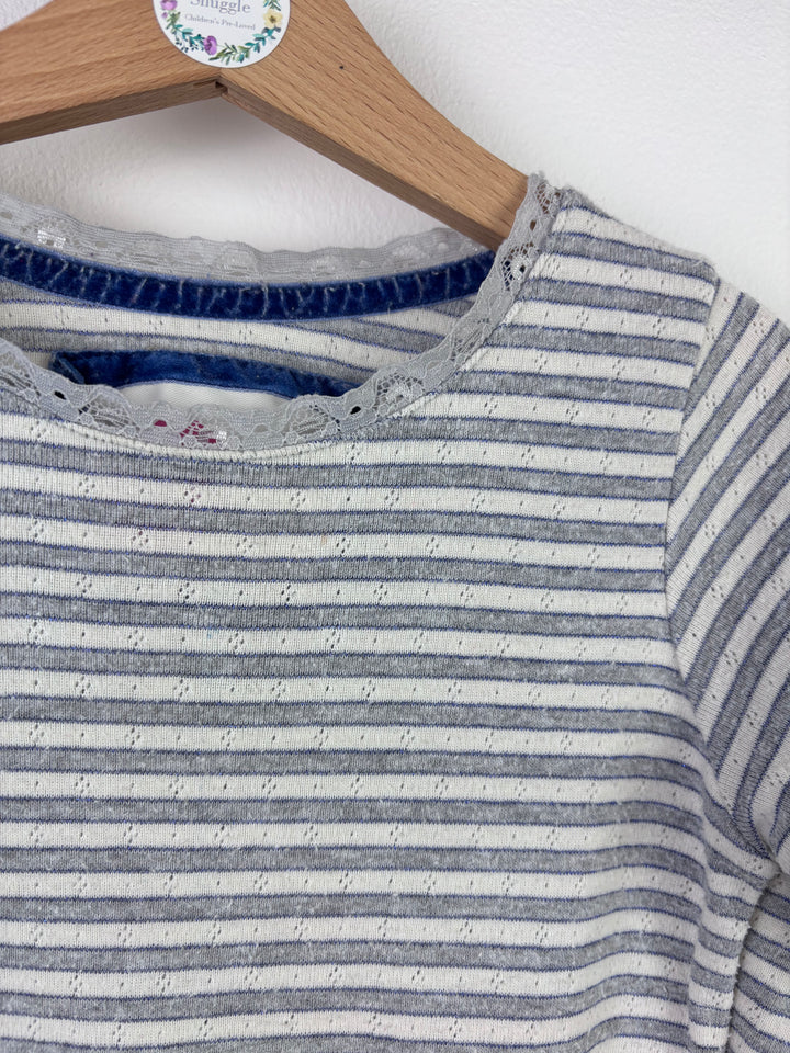 Boden Stripe Long Sleeve Top 5–6 Years-Tops-Second Snuggle Preloved