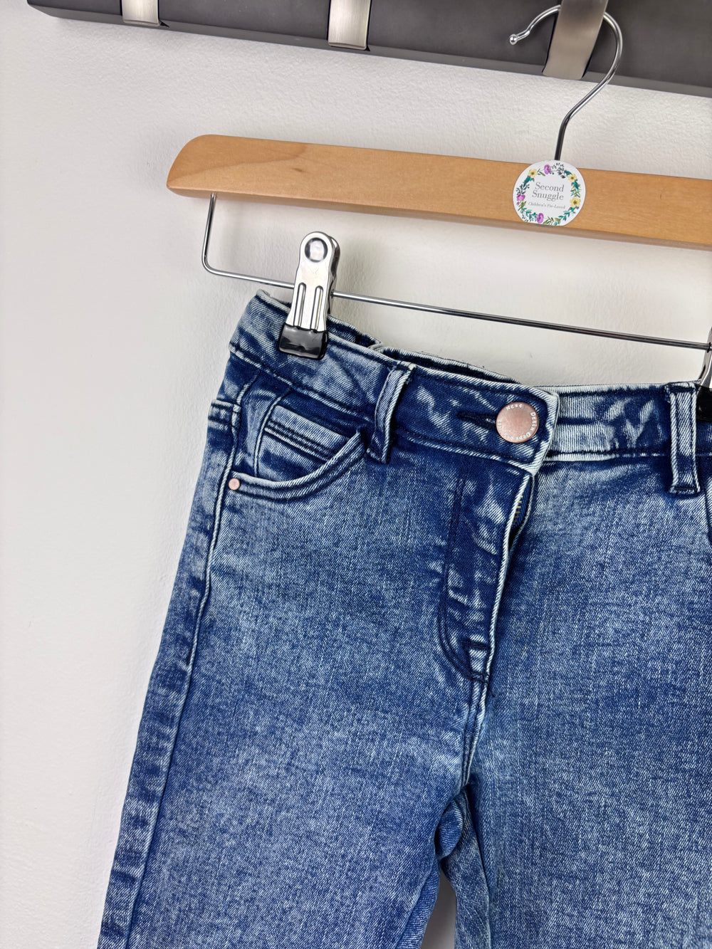 Next Blue Skinny Jeans 6 Years-Trousers-Second Snuggle Preloved