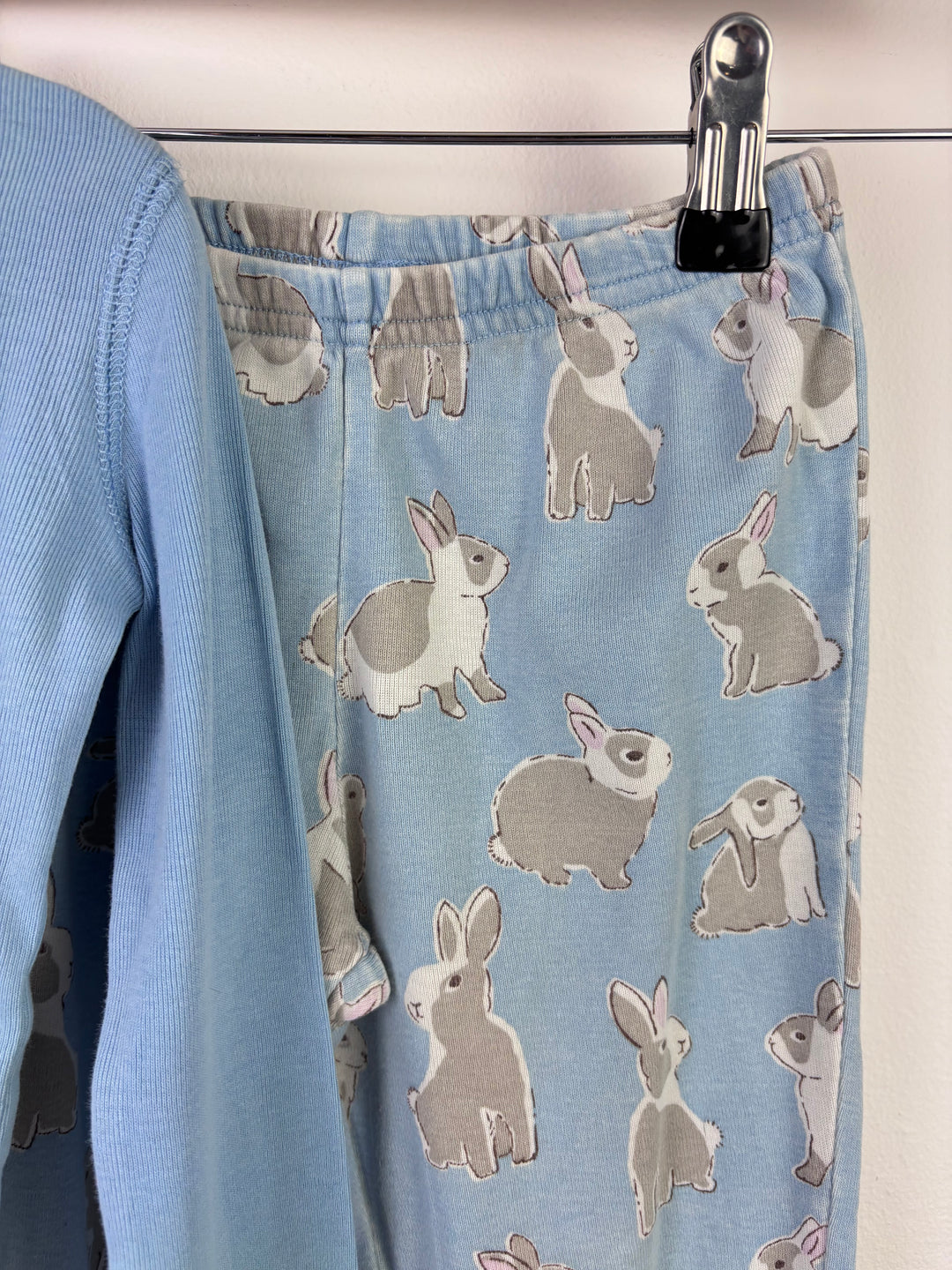 Boden Bunny Print Pyjama Set 5 Years-Night Wear-Second Snuggle Preloved