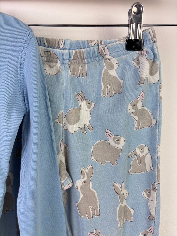 Boden Bunny Print Pyjama Set 5 Years-Night Wear-Second Snuggle Preloved