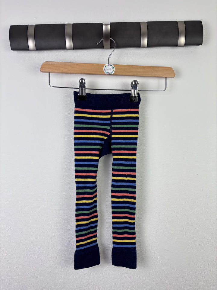 JoJo Maman Bebe Striped Leggings 1–2 Years-Leggings-Second Snuggle Preloved
