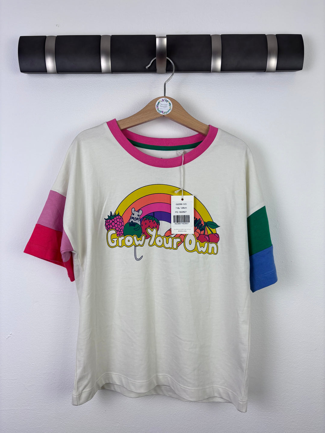 Boden “Grow Your Own” T-Shirt 7–8 Years-Tops-Second Snuggle Preloved