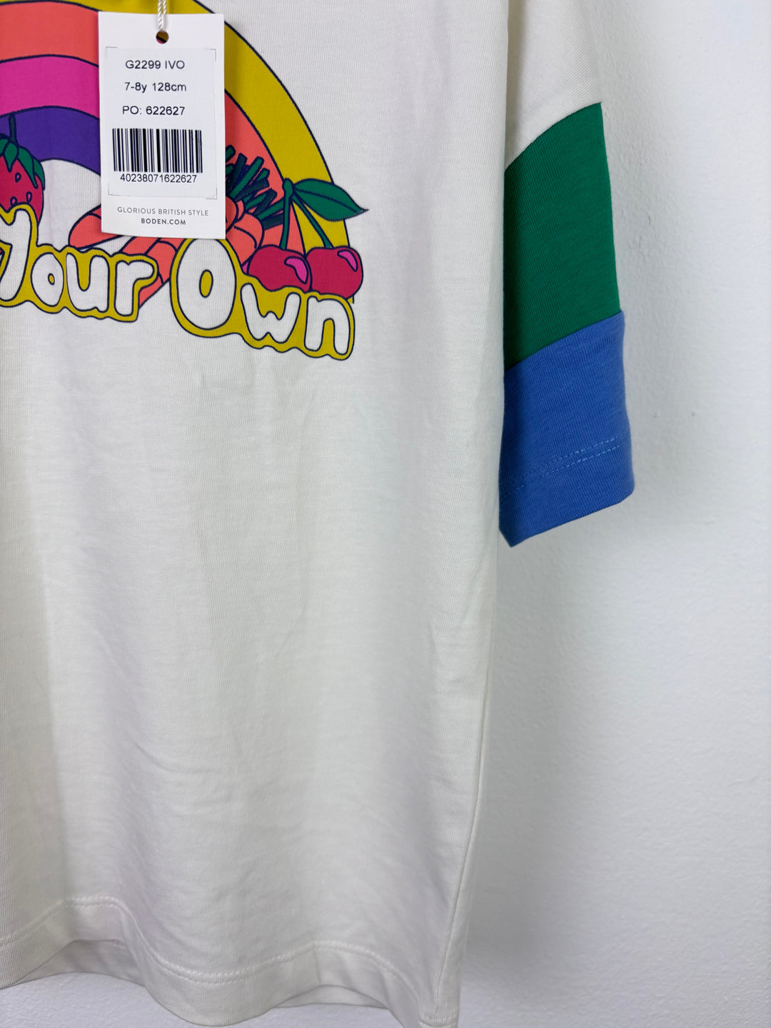 Boden “Grow Your Own” T-Shirt 7–8 Years-Tops-Second Snuggle Preloved