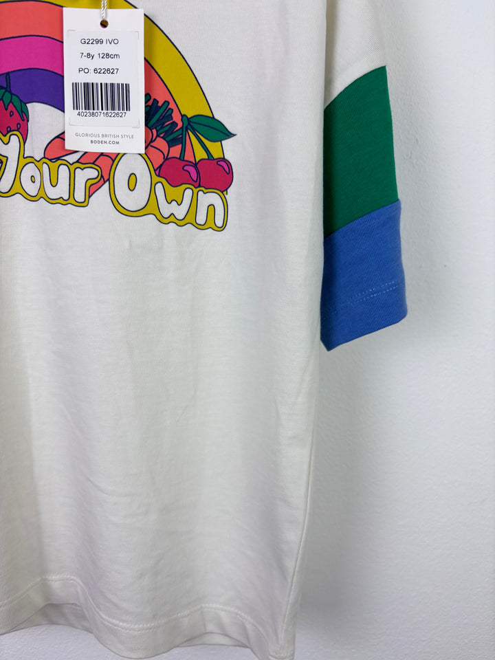 Boden “Grow Your Own” T-Shirt 7–8 Years-Tops-Second Snuggle Preloved