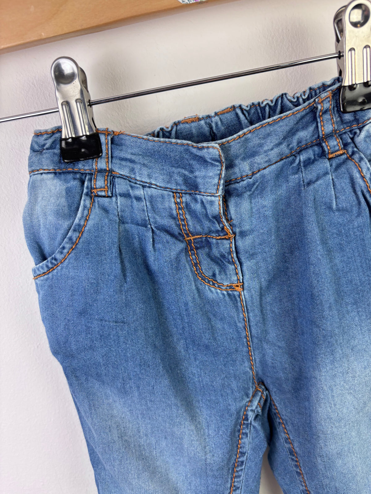 Next Blue Skinny Jeans 6–9 Months-Trousers-Second Snuggle Preloved