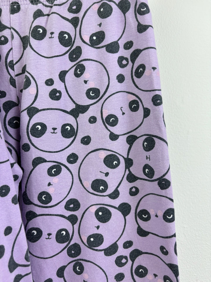 Mothercare Lilac Panda Pyjamas Set 4-5 Years