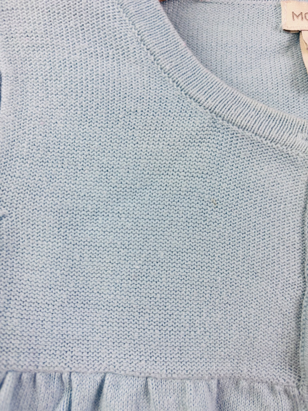 Monsoon Blue Unicorn Cardigan 12-18 Months